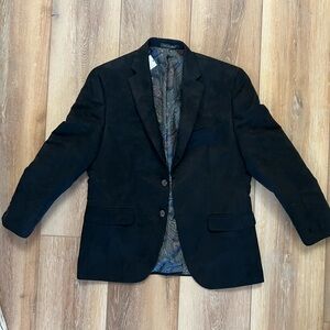Lauren Ralph Lauren Classic Black Blazer with Paisley inside size Xl